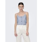 JDY singlet met knopen soft chambray 15354529