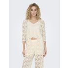 JDY kanten kimono vest birch 15325301