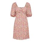 JDY bloemenprint jurk cloud dancer viva 15324451