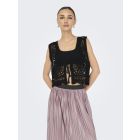 JDY kanten gilet black 15347425