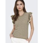 JDY streep top sepia tint 15360345
