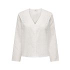 JDY broderie blouse cloud dancer 15366367
