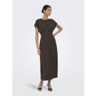 JDY midi jurk chocolate brown 15378004