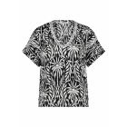 Tramontana print top blacks K04-16-401