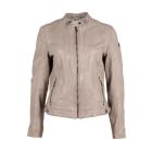 Gipsy leren jack Jollie M0014993 silvergrey