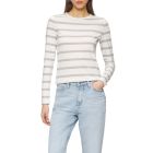 QS by S. Oliver streep shirt grijs 2162933 91G0