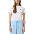QS by S. Oliver t-shirt white 2179980 01D1 