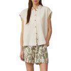 QS by S. Oliver linnen blouse off white 2166863 08