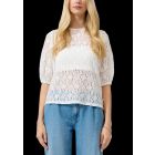 QS by S. Oliver kanten blouse white 2183686 0200