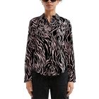 QS by S. Oliver print blouse black 2169958 99A0