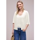 Street One openvallend vest off white 325265 10108