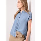 Street One denim blouse light blue wash 346285 170