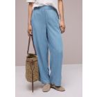 Street One dunne denim light blue wash 379817 1705