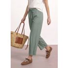 Street One viscose broek mint green 380289 17515