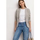 Street One jersey blazer clay sand 212949 27727