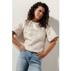 Tramontana blouse met balloon mouw C41-15-401