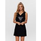 Jacquelinde de Yong pailettenjurk zwart 15189895