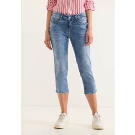 Street One Lange Jeans York in Black and Grey Zebra A372753-12155