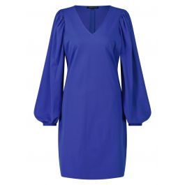 Tramontana pofmouw jurk bright blue Q15 09 501