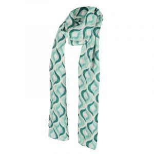 Sarlini multiprint sjaal mint 000420-00409-One Size