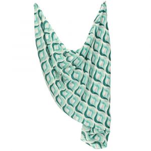 Sarlini multiprint sjaal mint 000420-00409-One Size