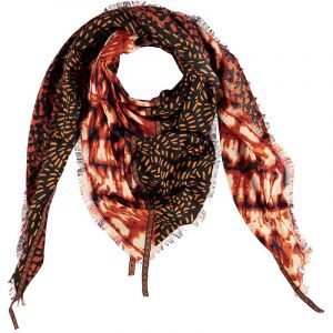 Sarlini vierkante sjaal orange 000421-00293-One Size