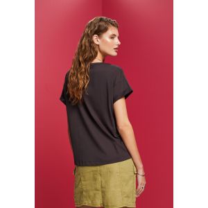 Esprti shirt anthracite 063EE1K304 010