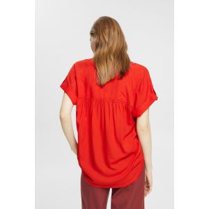 Esprit blouse orange red 072EE1F313 635