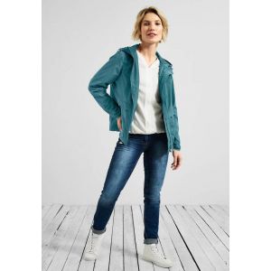 Cecil zomerjas dark aqua blue 201793 24258