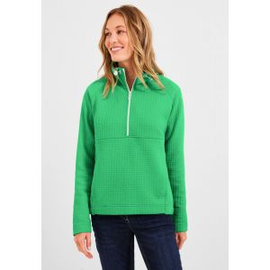 Cecil structuur sweater smash green 302272 14617