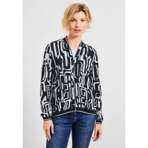 Cecil letterprint vest deep blue 319116 20128