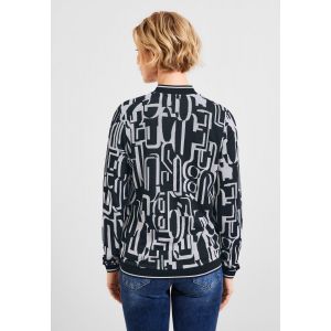 Cecil letterprint vest deep blue 319116 20128