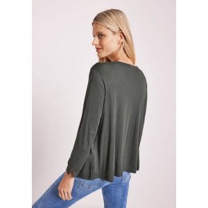 Cecil dun open vallend vest easy khaki 319631 1468
