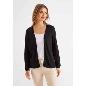 Street One openvallend vest black 319660 10001