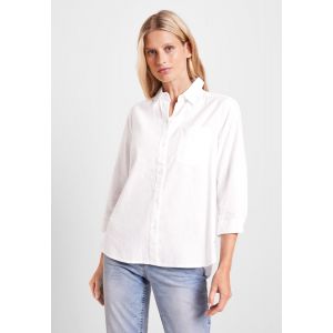 Cecil linnen blouse white 343762 10000