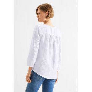 Street One musselin blouse white 343962 10000