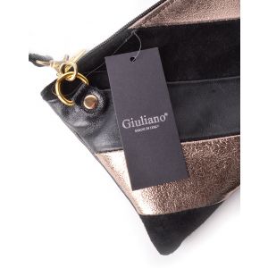 Guiliano rainblow metallic tas zwart 552807-One Size
