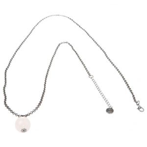 Cecil lange ketting parelsteen lila 580015 20130-A