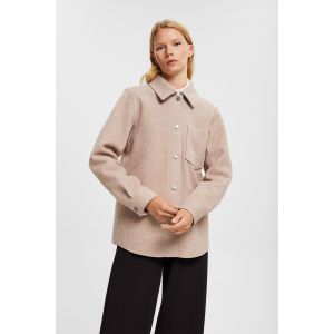 Esprit blouse vest taupe  992EE1G312 244