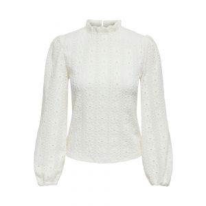 JDY broderie top cloud dancer 15294313