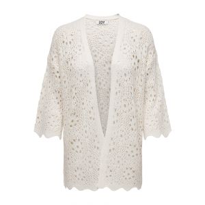 JDY gehaakt vest cloud dancer 15290568