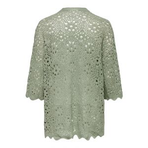 JDY gehaakt vest sea grass 15290568