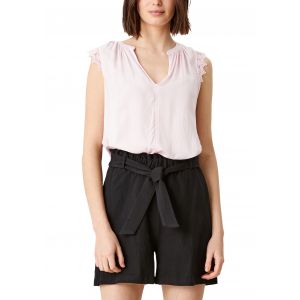 QS blouse top light pink 2111799 4100