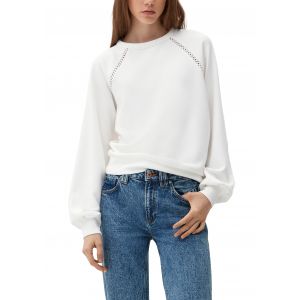 QS sweater white 2127903 0200