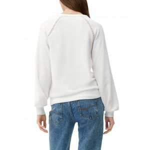 QS sweater white 2127903 0200