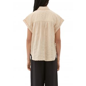 QS baggy blouse white 2123630 0805