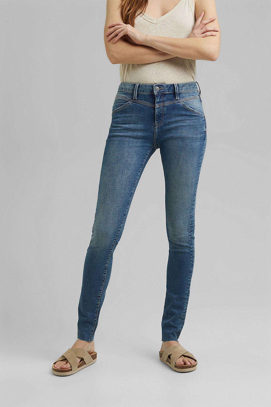 Esprit jeans medium blue wash 041EE1B330 E902