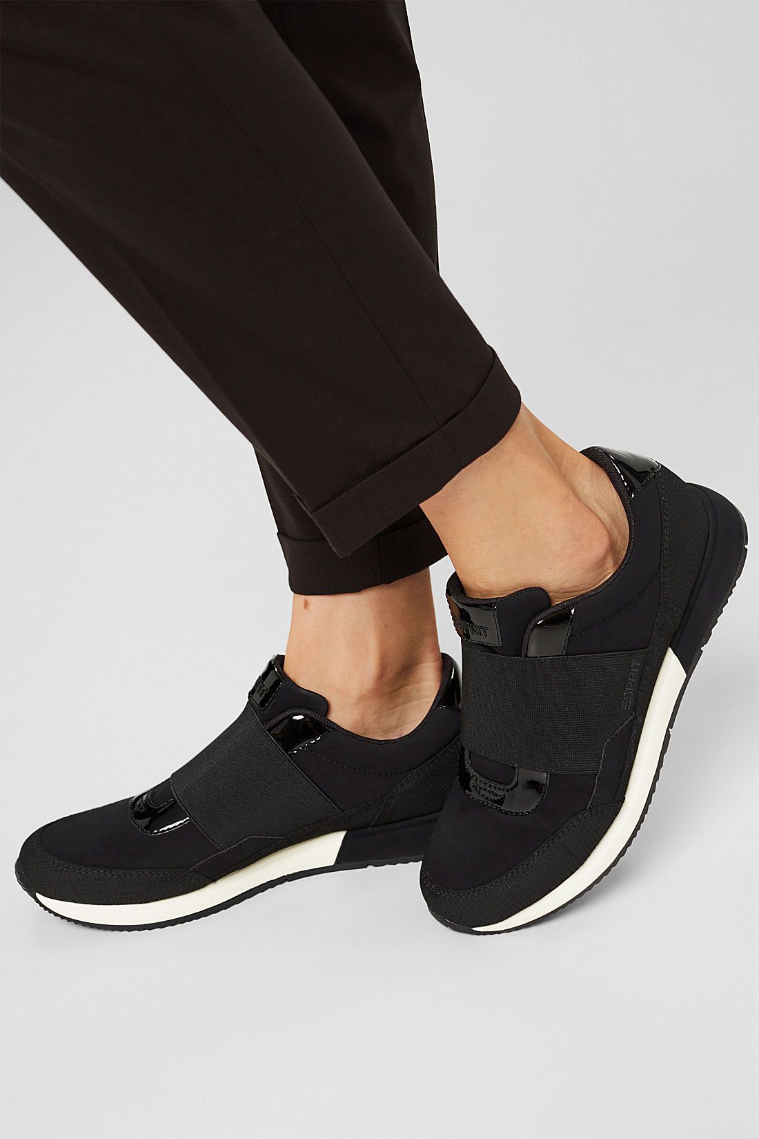Esprit sneaker zwart 081EK1W321 E001