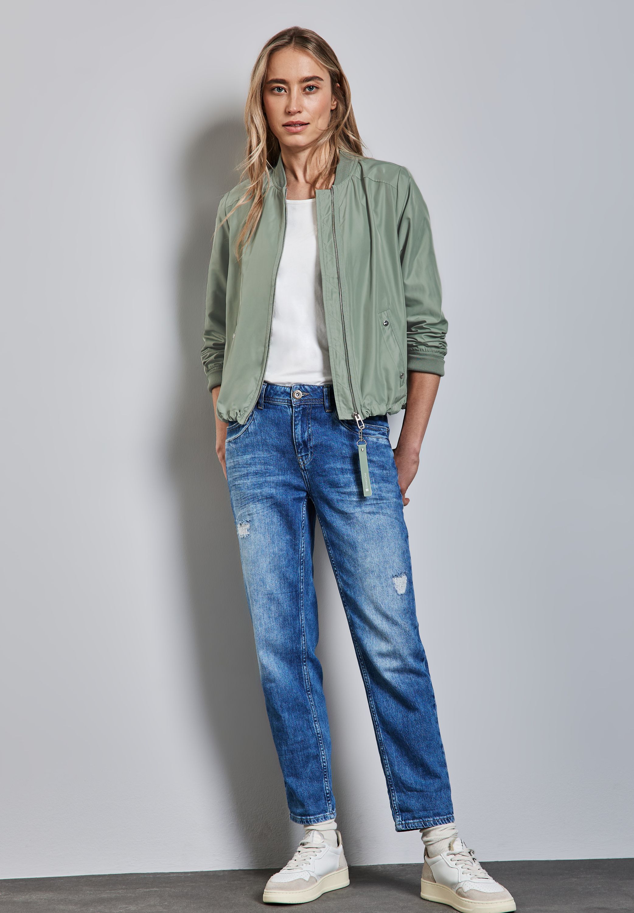 moko① Street One bomberjack mint green 212362 16022