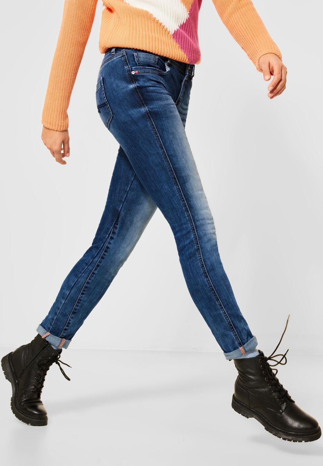 Street One denim Jane brillant blue 
